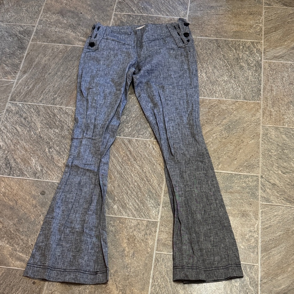 BCBGeneration Charcoal Flare Pants